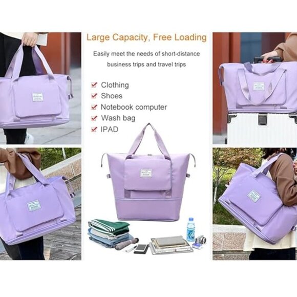 NWOT Utility Travel Duffle Bag - Picture 2 of 9